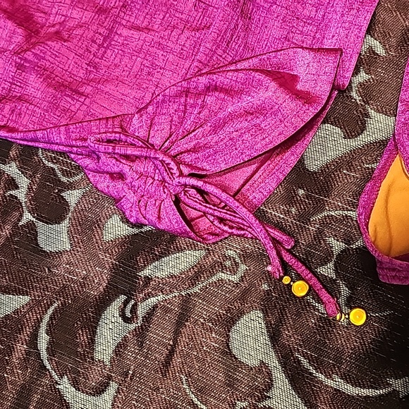 Womens sz large Gossip two piece swimsuit. Purple and orange - Picture 7 of 10